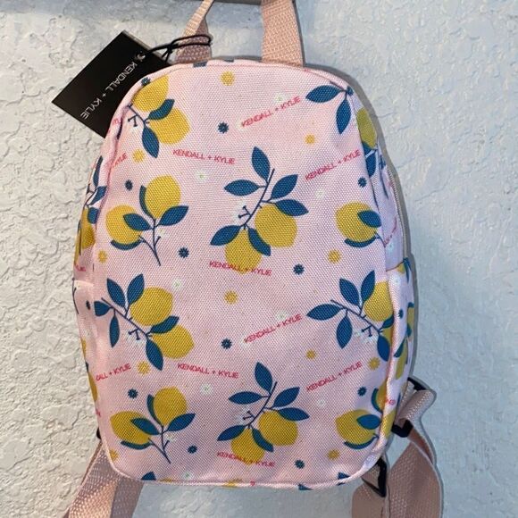 NWT Kendall & Kylie Mini Backpack Lemons ponk - Picture 1 of 6